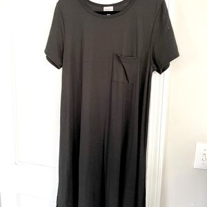 Lularoe Carly XL Black Dress